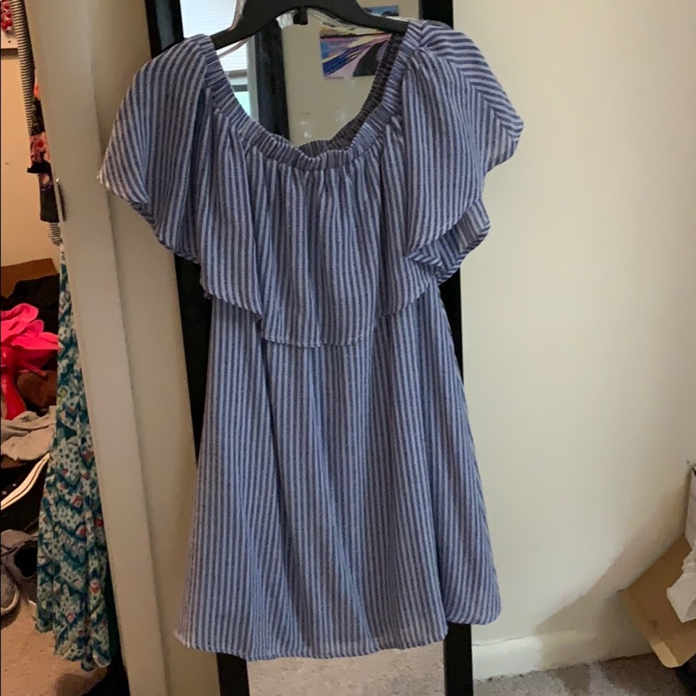 Boutique off the shoulder dress
